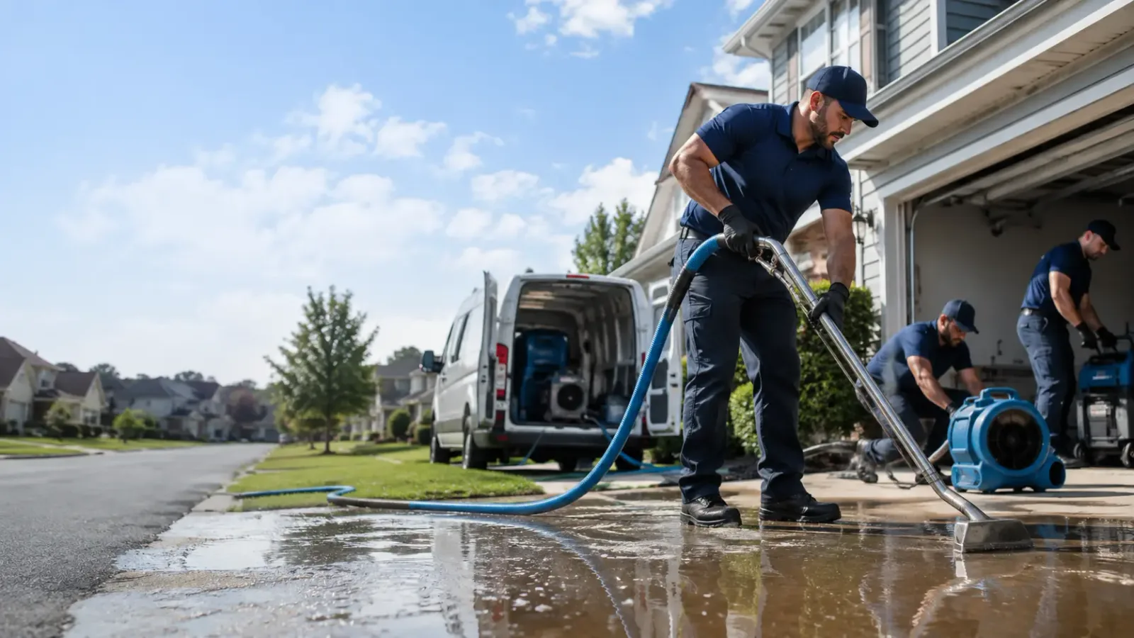 Flood Damage Restoration in Whittington, IL